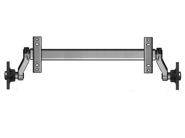 Оси резино-жгутовые без тормоза